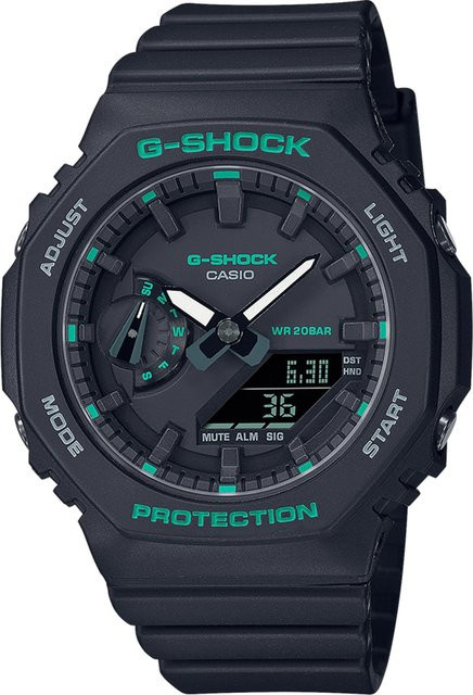 Casio G-Shock Armbanduhr, Analog-Digital, Quarz, Kunststoff, 43 mm, Damen - Bild 1