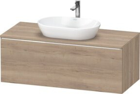 Duravit Waschtischunterschrank D-Neo braun wandhängend B: 120 cm, T: 55 cm, H: 45,9 cm - Bild 1
