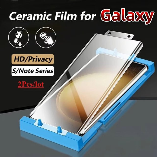2-teiliges Samsung Galaxy Serie HD-Displayschutzfolie, transparent - Bild 1