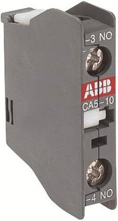 ABB CA5-10-AU Hilfskontaktblock für Schütz, 1 Schließer, grau - Bild 1