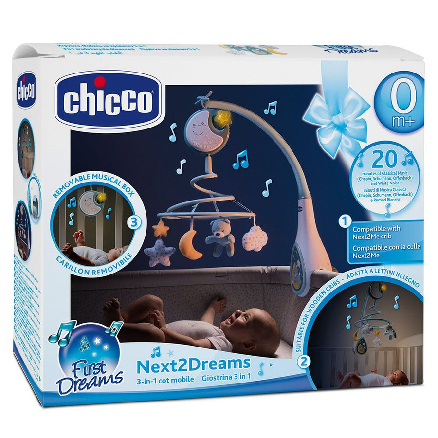 Chicco Musik-Mobile Next2Dreams in Blau - Bild 3