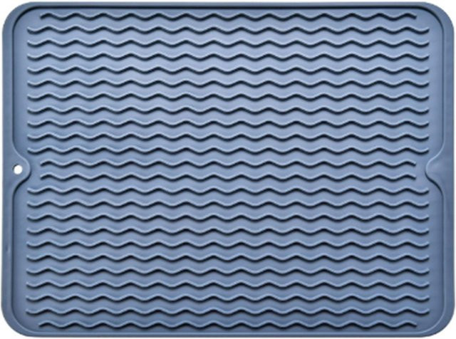 Rutschfestes und hitzebeständiges Tischset aus Silikon von DIYelecs in Blau - Bild 1