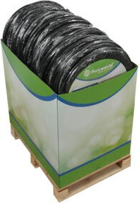 floraworld Gartenabfallsack Rondo I und II FWDisplay in Grün aus Polyestergewebe und Polyethylengewebe - Bild 1