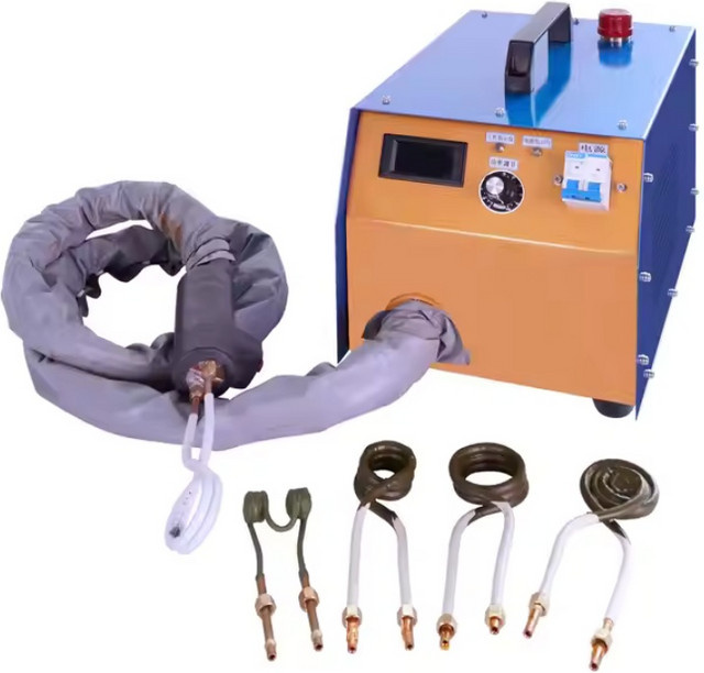 Frequenzinduktionsheizgerät 220V elektromagnetischer Schmelzofen und Abschreckheizgerät als Kupferrohr-Schweißmaschine in Multicolor - Bild 1