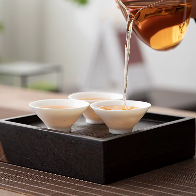 Handgemachte Dehua Teetasse aus weißem Porzellan in Jade-Optik für Kung Fu Teesets - Bild 4