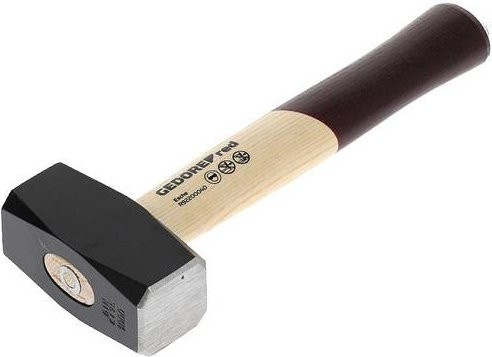 Gedore RED Fäustel mit Holzgriff in Schwarz und Mehrfarbig, Gewicht: 1164 g - Bild 1
