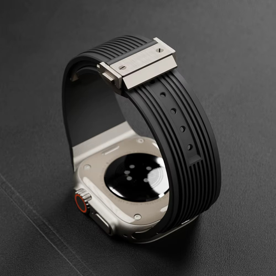 Soul Cool Uhrenarmband Silikon, Schwarz, Unisex - Bild 5