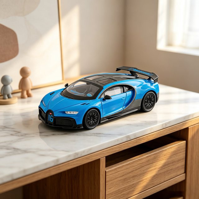 Maisto Bugatti Chiron, Automodell, 1:24 Maßstab, Metall - Bild 1