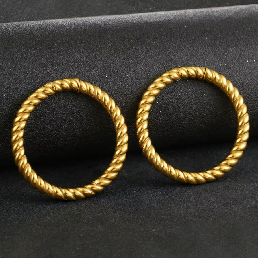 Ohrhänger Dehner, Edelstahl, 5mm, Unisex - Bild 4