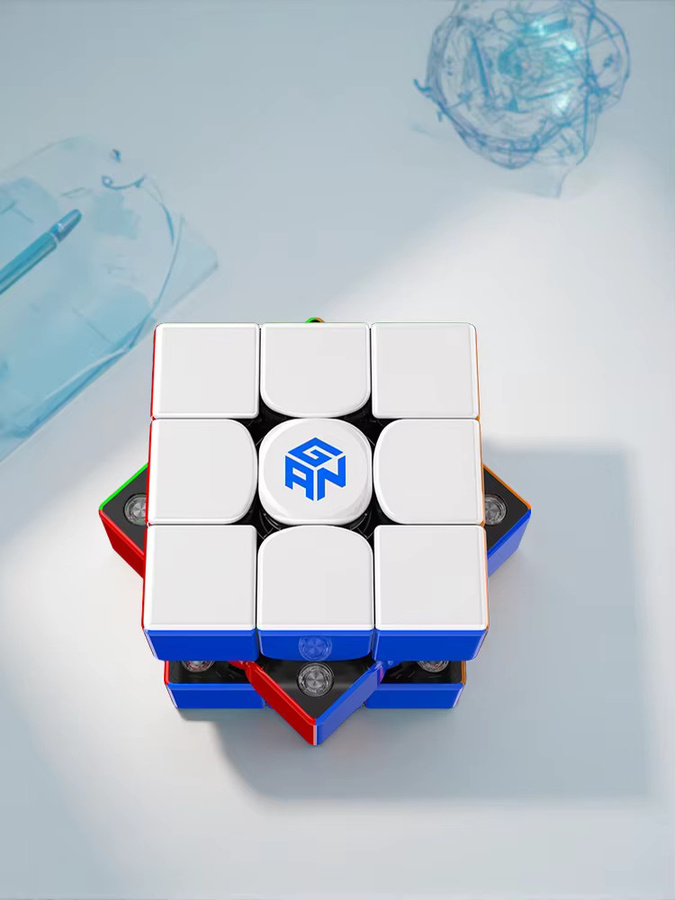 GAN V100 Maglev UV 3x3 Magnetischer Zauberwürfel, Fidget Toy, Mehrfarbig - Bild 6