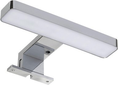 FACKELMANN LED-Aufsatzleuchte in Chrom, RGB-Farben, 4,8W, 5000 K, B x H x T: 20 x 4,7 x 11,8 cm - Bild 1
