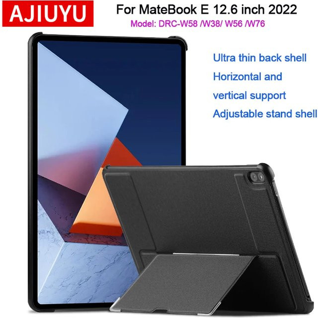AJIUYU Schutzhülle für Huawei MateBook E 2022 12,6 Zoll Standhülle in Schwarz - Bild 1