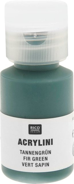 Rico Design Acrylini Acrylfarbe in Tannengrün - Bild 1