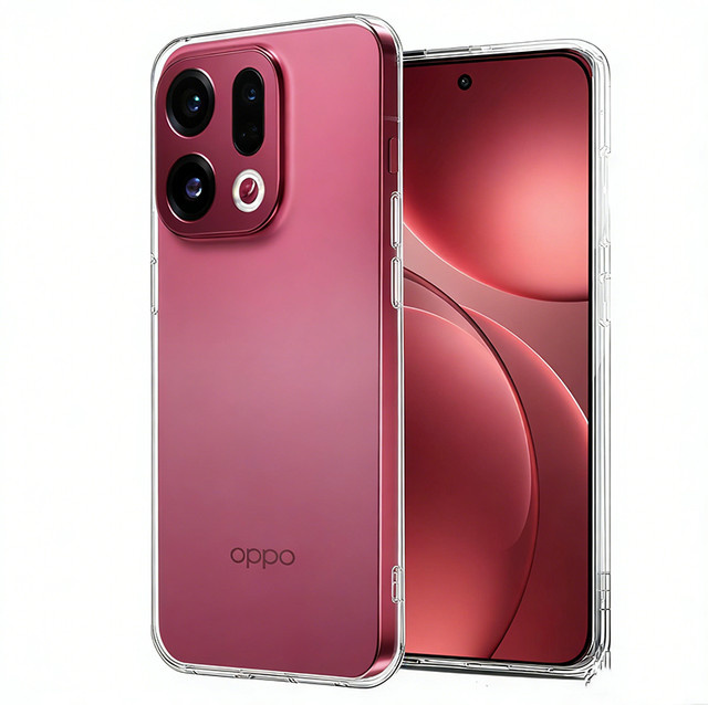 Ultra dünne transparente Silikon Schutzhülle für Oppo Find X9 X9+ X8 X8S X7 X6 X5 Pro stoßfest und weich - Bild 1