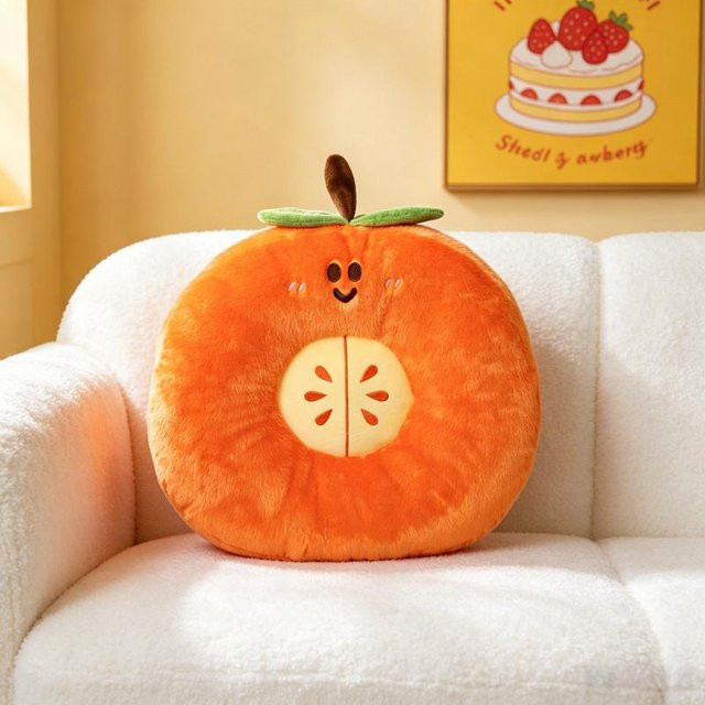 Yiran Health & Beauty Cartoon-Frucht-Plüschtiere, Plüschkissen, 40cm - Bild 1