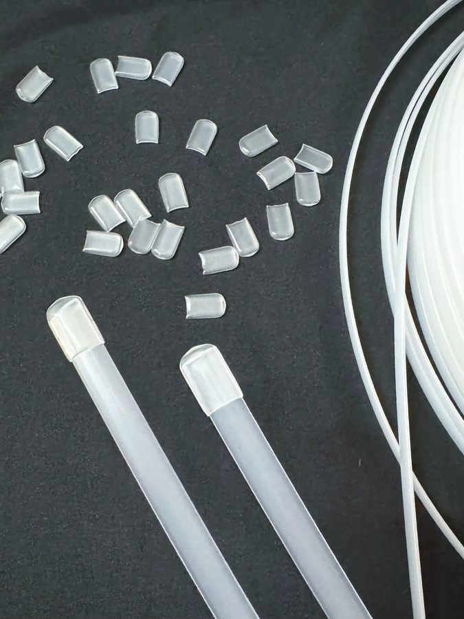 Transparente Kunststoff-Endkappen für Näharbeiten und Hochzeitskleider in den Größen 5 mm, 6 mm, 8 mm und 10 mm - Bild 7