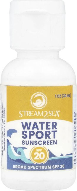 Stream2Sea Sunscreen Sports, LSF 20, 30 ml, Unisex - Bild 1