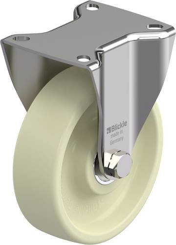 Blickle Schwerlast-Bockrolle 915783 BKX-POH 125HXK-1 aus Edelstahl, Rad-Durchmesser: 125 mm, Tragfähigkeit: 350 kg, Multicolor - Bild 1