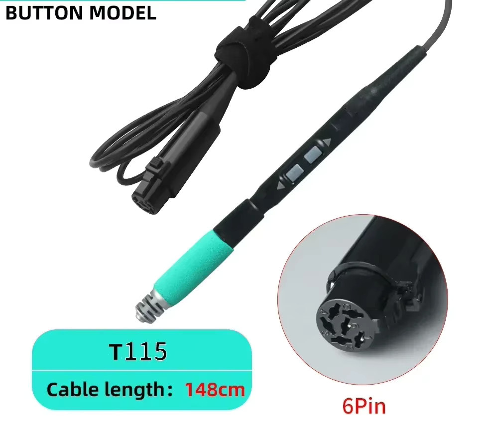 Sugon Lötgriff kompatibel mit T245 T210 T12 T115 Stationen und C210 C245 Lötspitzen für Schweißwerkzeuge - Bild 1