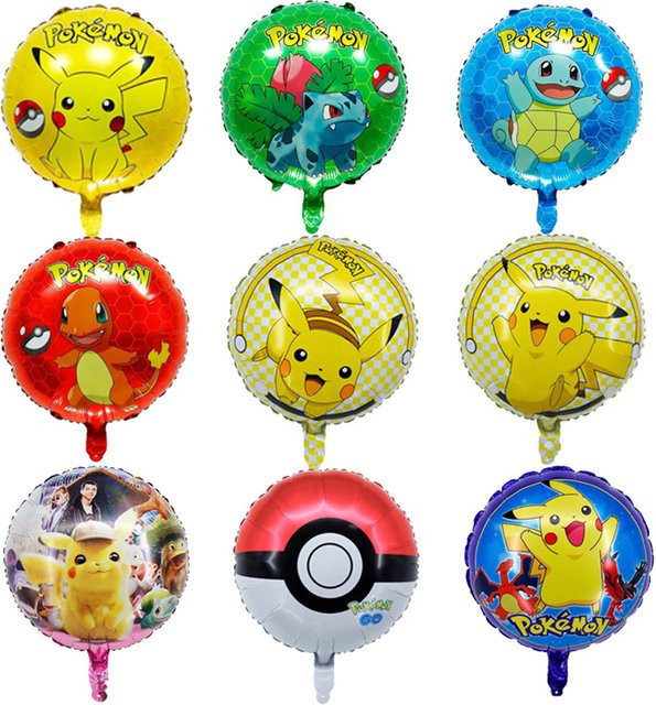 MINISO Pikachu Ballon, Luftballons, 10-teiliges Set oder 50-teiliges Set - Bild 1