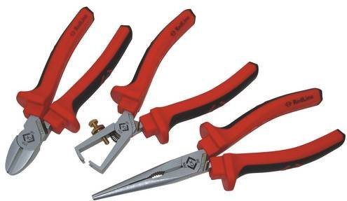 C.K T3804 Werkstatt Zangen-Set 3-teilig in Rot - Bild 1