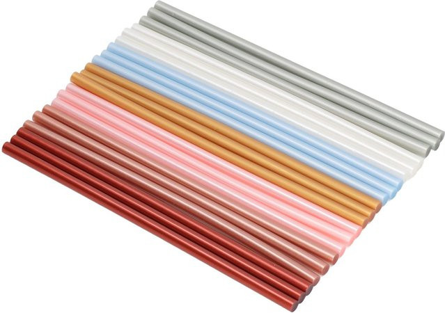 Kkmoon Heißklebestifte Set, 21 Stück, Multicolour, Durchmesser: 7 mm, Länge: 200 mm - Bild 1