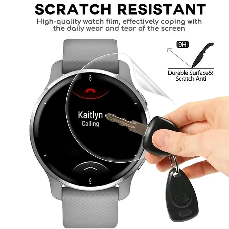 Garmin Hydrogel-Displayschutzfolie, klar, Uhrenfolie - Bild 5