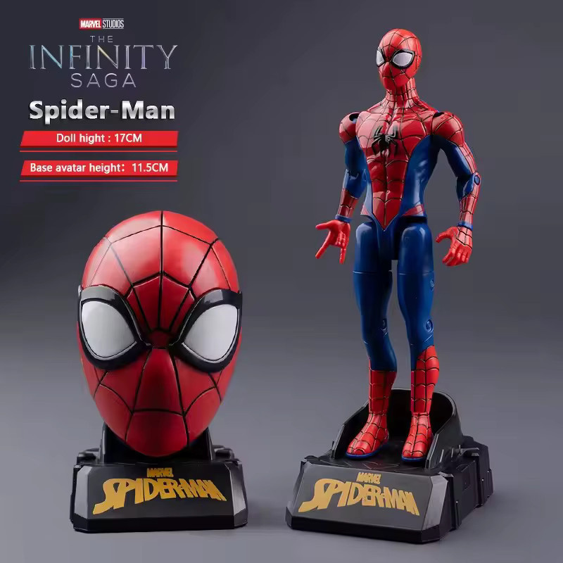 Marvel Iron Man SpiderMan Captain America, Action Figur, PVC - Bild 1