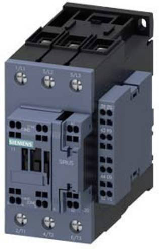 Siemens Leistungsschütz 3RT2035-3AP06 mit 3 Schließern, 690 V/AC, grau - Bild 1