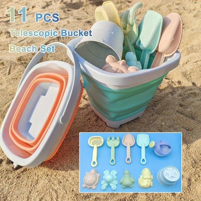 SONGYI Sandspielzeug-Set, Strandspielzeug, Bunt / Mehrfarbig, Kunststoff - Bild 1