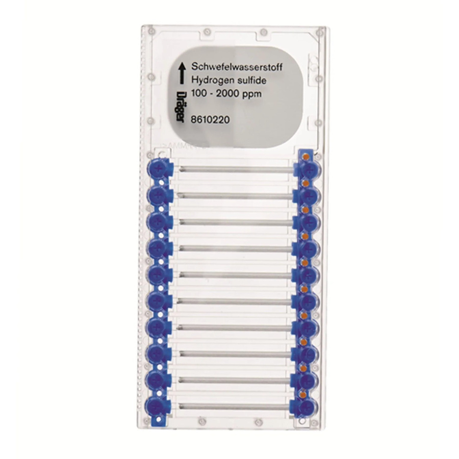 Dräger Microtubes für Schwefelwasserstoff 100 2000 Ppm transparent - Bild 2