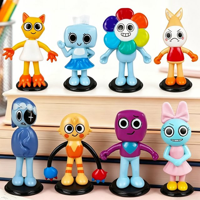 Bandai Dandy's World Actionfiguren, 8-teiliges Set, PVC-Modell - Bild 1