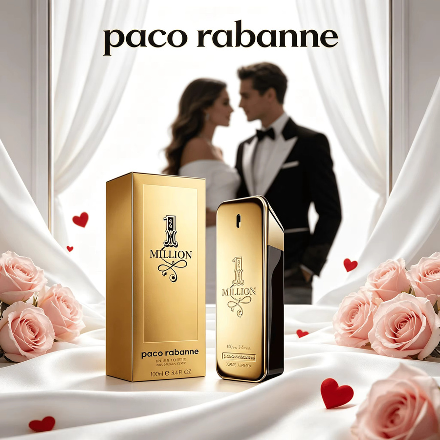 Paco Rabanne 1 Million Eau de Toilette, 100 ml, Herren, würzig, holzig - Bild 3