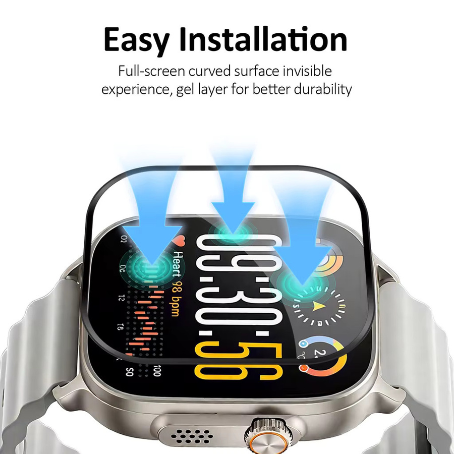 Realme Displayschutzfolie für Watch5, 46 mm, transparent - Bild 3