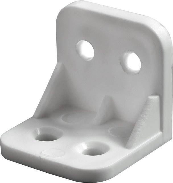 Hettich Kunststoff-Winkel Weiß B/T/H: 3 x 3 x 3 cm - Bild 1