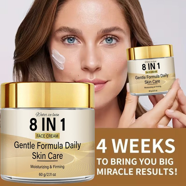 Water Ice Levin Gesichtscreme mit Retinol, Kollagen, Vitamin C, Niacinamid, Hyaluronsäure, 60g - Bild 1