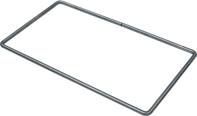 Schneider Electric Verschlussgriff FRONT Bow aus Edelstahl in Silber, B/H/T: 45 x 25 x 1 cm - Bild 1
