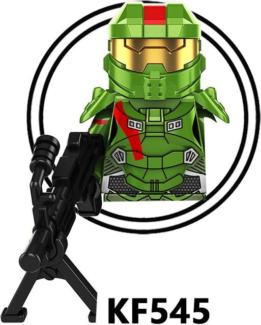 Binchi Halo Waffe Soldat, Charakterfiguren, Bausteine, ab 6 Jahren - Bild 1