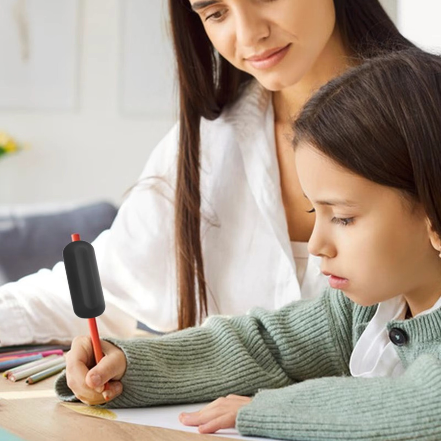 Gewichteter Bleistift als Handschrifthilfe und Korrekturwerkzeug für Kinder, Senioren und zum Skizzieren in Graphit - Bild 3