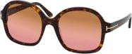 Tom Ford FT 1034 Sonnenbrille Cat Eye, Kunststoff, braun, Damen - Bild 1