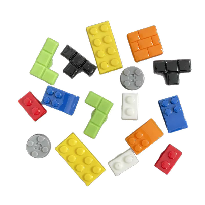 Bandai Schuhcharms-Set, Tetris-Stil, Unisex - Bild 5