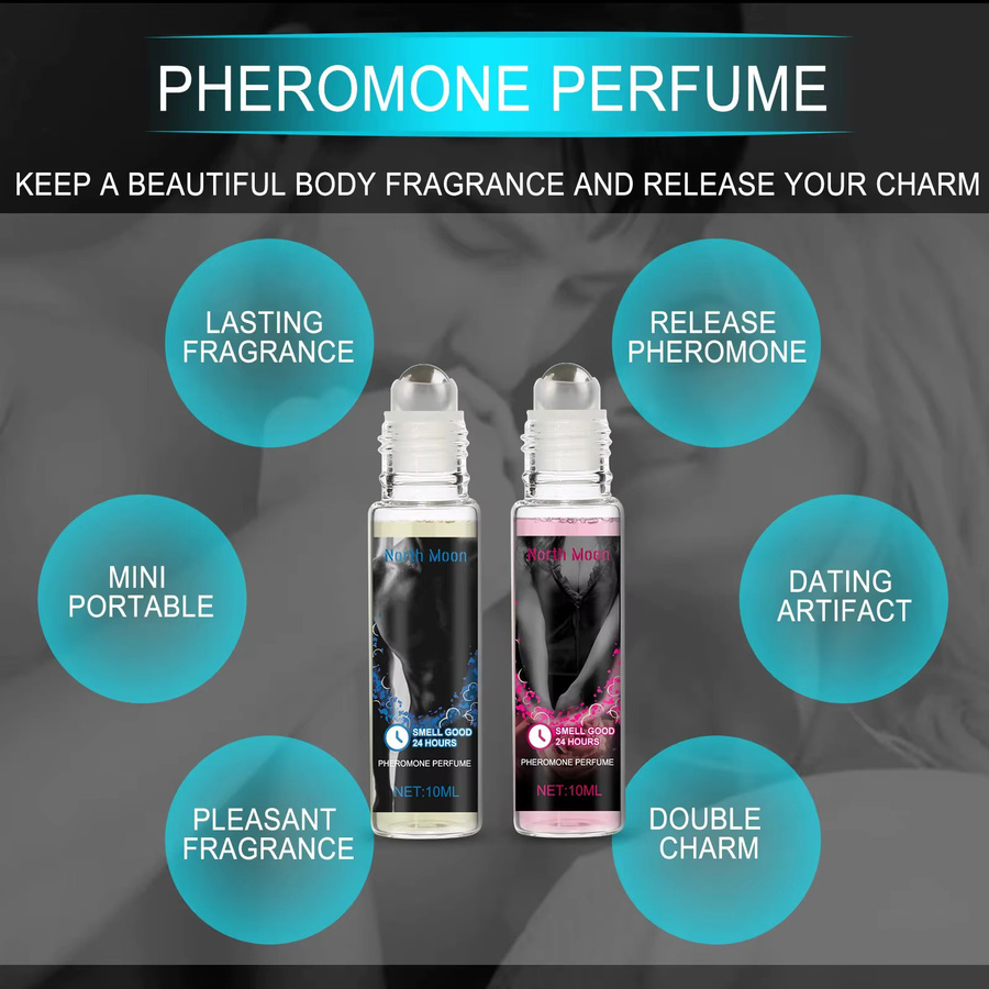 North Moon Pheromon-Kugelparfüm, Fruchtig, Unisex, 10 ml - Bild 2