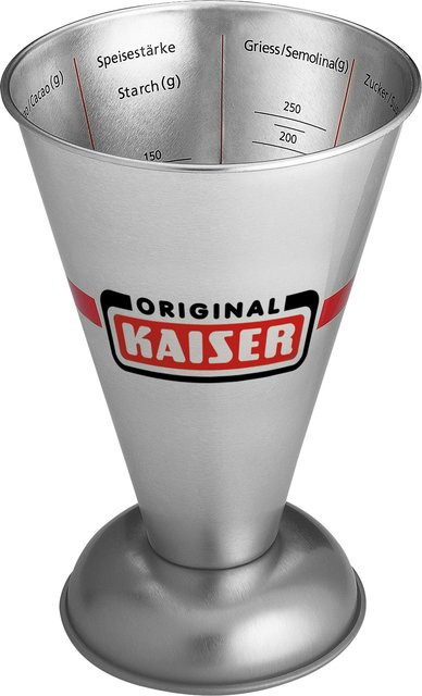 Kaiser Messbecher Pâtisserie aus Metall in Silber mit 0,5 l Füllmenge - Bild 1