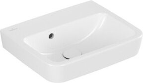 Villeroy & Boch Handwaschbecken O.NOVO, weiß, eckig, mit Überlauf, Wandmontage, B: 45 cm, T: 37 cm
