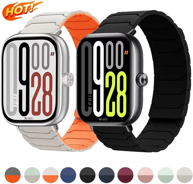 Xiaomi Uhrenarmband Silikon, Redmi Watch 5 4, Xiaomi Mi Band 9 Pro, 8 Pro, Unisex - Bild 1