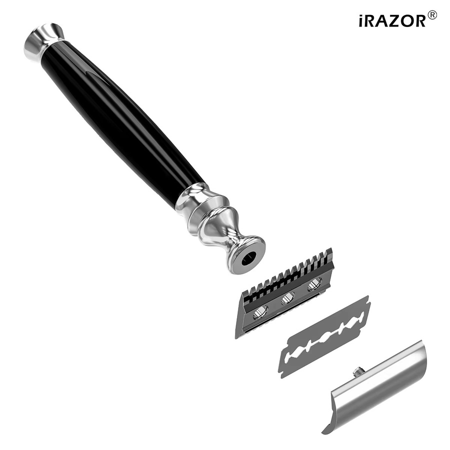 iRAZOR Barber Doppelkanten-Sicherheitsrasierer für Herren, Körper - Bild 3