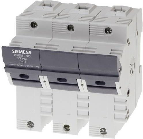 Siemens 3NW75313HG Sicherungshalter, 2 Stück, grau - Bild 1