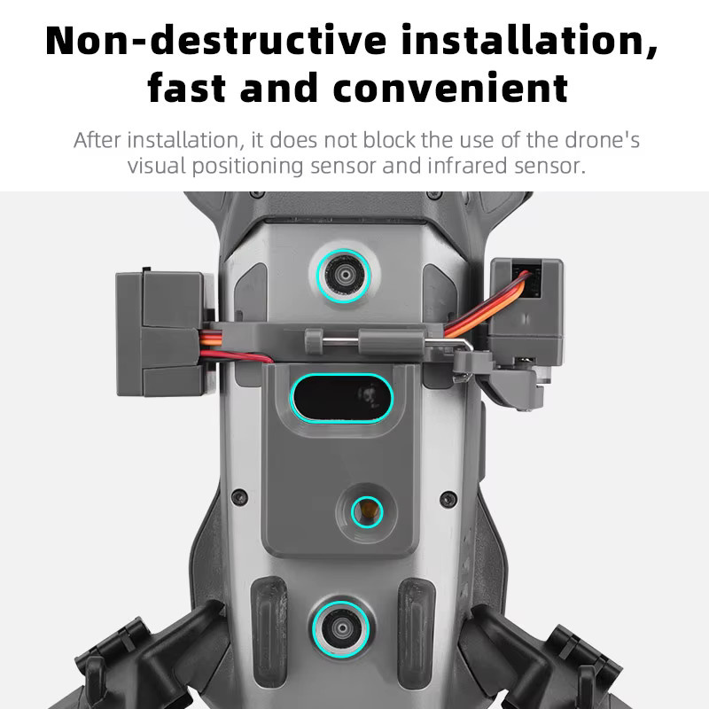 Airdrop-System für DJI Mavic 2 Pro und Zoom Drohnen mit Schnellverschluss für Angelköder und Remote Rescue - Bild 4