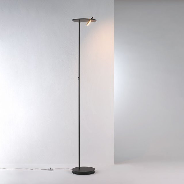 Bopp Leuchten Share LED-Deckenfluter Schwarz eloxiert, dimmbar, warmweißes Licht (2700K) - Bild 1
