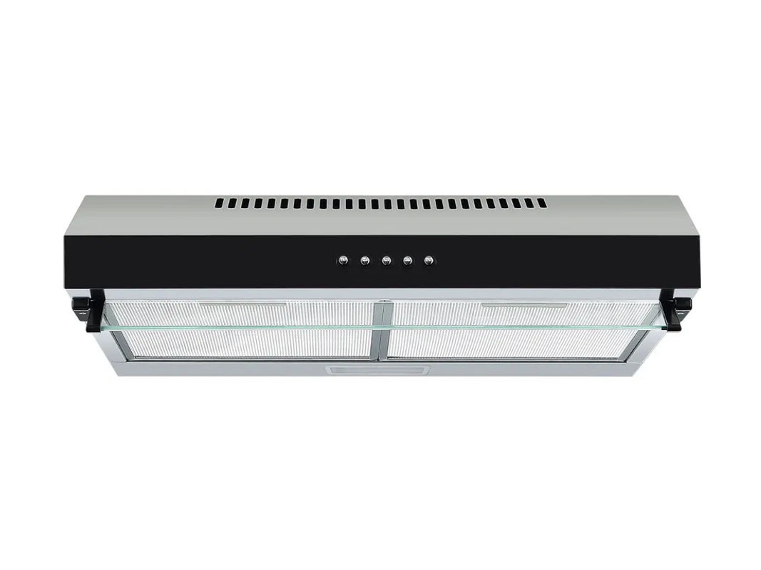 Respekta Unterbauhaube Lili mit Glasschirm in Silber, Breite: 60 cm, H x T: 13 x 50,3 cm - Bild 2